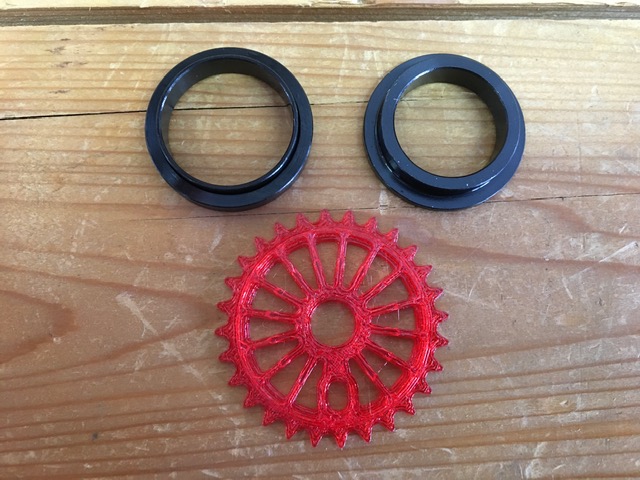 画像: MULLET PRODUCTS /  OJ SPROCKET 25T BLACK